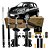 Kit Amortecedor Dianteiro Traseiro Monroe Nissan March 2013 - Imagem 1