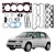 Jogo Junta Cabeçote Bastos Fiat Stilo 1.8 16v 2006 - Imagem 1