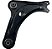 Par Bandeja Suspenção Dianteira Peugeot 2008 208 2013 2020 - Imagem 4