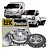 Kit Embreagem Hr/ K2500 /h1/ H100 01/... Luk - Imagem 1