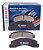 Pastilha De Freio Dianteira Ford F250 F350 F4000 4x2 4x4 - Imagem 2
