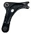 Par Bandeja Suspenção Dianteira Peugeot 2008 208 2013 2020 - Imagem 3