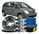 Kit Disco Freio Dianteiro Pastilha Gm Meriva 2010 Á 2012 Gm - Imagem 1