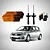 Kit Amortecedor Dianteiro Original. Renault Clio 1.0 2011 - Imagem 3