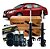Kit Amortecedor Dianteiro Coxim Coifa Batente Axios Versa - Imagem 1