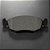 Pastilha Freio Dianteira Original, Fiat 500 Cinquecento 1.4 - Imagem 4