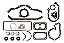 Jogo Junta Motor Sabo Ford Pampa 1.6 Cht 1993 - Imagem 6
