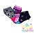 Kit 3 Pares Meia Infantil 8-10 anos Menina - Cano Médio - Imagem 1