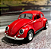 Miniatura - Fusca Vermelho - Imagem 1