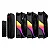 Kit Cooler Fan Para Gabinete 3Un Sangue Frio 3 ARGB Black Vulcan 120mm Pcyes – K3ARGBSF3BR - Imagem 1