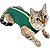 Roupa Cirúrgica Pet Med Para Gatos Duo Dry Verde - Tamanho 4 - Imagem 4