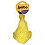Brinquedo Jambo Pelúcia Big Duck para Cães - Médio - Imagem 6