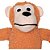 Brinquedo Jambo Mordedor Pelucia Macaco Kelev Laranja - Médio - Imagem 3