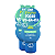 Poção Vo-da-ku Gel Facilitador Gelado Intt Sabor Menta 15g - Kit 2 und - Imagem 1