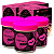 Vela Beijável Chiclete La Pimienta Óleo de Massagem 45g - Kit 3 und - Imagem 1
