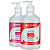 Kit Comfort Lub - Lubrificantes Beijáveis Morango + Chiclete La Pimienta 500g - Imagem 2