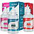 Kit Comfort Lub - Lubrificantes Beijáveis Neutro + Chiclete + Morango La Pimienta 500g - Imagem 1