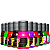 Kit Óleos de Massagem Sensual Sabores Beijáveis Hot e Ice La Pimienta 15ml - Kit 10 und - Imagem 2