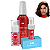 Kit Deborah Secco - Gel Clitoriano 17g + Gel Deslizante 120g + Calda Beijável Quente Frutas Vermelhas Intt - Imagem 2
