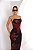 VESTIDO SKENDAL TULE FLORIDO - Imagem 1
