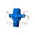 Registro PVC Esfera Rosca Macho/Femea 3/4" Azul - Polierg - Imagem 4