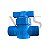 Registro PVC Esfera Rosa Macho/Macho 3/4" - Imagem 1
