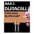 Pilha Alcalina Duracell AAA Palito Cartela com 2 unidades - Imagem 1