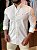 Camisa Oxford Tommy Hilfiger Masculina Branca - Imagem 1
