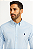 Camisa Ralph Lauren Masculina Listrada Celeste - Imagem 1