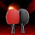 Kit de Tênis de Mesa Huieson Carbon-2 Raquetes long 5 Star + bolsa e 3 bolas Gold Sports 3 Star - Imagem 9