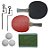 Kit tênis de Mesa Gold Sports Pro Competition - 2 raquetes 3 bolas rede e suporte - Imagem 3