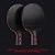 Kit Tênis Mesa Hueson Carbon-2 Raq Cabo Shorth 5 Estrelas 3 Bolas - Imagem 4