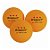 Caixa Com 3 Bolas Para Tênis De Mesa  Gold Sports  Brasport 3 Estrelas - Laranja - Imagem 1