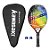 Kit Raquetes Beach Tennis  Gold Sports Power 211MC Kawasaki Carbon -  2 Overgrip e Capa - Imagem 1