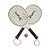 Kit  Beach Tennis Gold Sports Laser II - 3pçs - Imagem 1