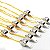 Kit de 12 Apitos Gold Sports de Metal com Bolinha de Cortiça e Cordão de Pescoço - Imagem 2