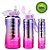 Kit 3 Garrafas Squeeze Plástica Gold Sports IIII Degrade  Adesivos BPA-FREE 2 Lts, 800ml e 280ml - Imagem 3