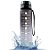 Garrafa Squeeze Plástica Gold Sports All Day Siliconada Com Filtro -1Litro - BPA-FREE - Imagem 1