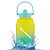 Garrafa Squeeze Plástica Gold Sports Cubo Emborrachada -1Litro - BPA-FREE - Imagem 9