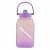 Garrafa Squeeze Plástica Gold Sports Cubo Emborrachada -1Litro - BPA-FREE - Imagem 1