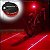 Lanterna traseira de Bike Gold Sports Led Clear Vision Laser Tail Light - Imagem 3