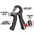Hand Grip Gold Sports Super Power com Carga Regulavél  e Contador - Mola em Aço 6mm - Imagem 7