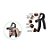Kit 5 Pçs Hand Grip Gold Sports Aperto Dedos Mãos Punho  fitness - Imagem 2