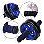 O Kit Roda Abdominal Dupla Gold Sports Exercise Pro - 2 rodas 1 Tapete de Apoio e 1 Mesh Bag - Imagem 2