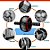 Kit Roda Abdominal Larga Gold Sports Strong II com Tapete de Apoio e uma Mesh Bag para Transporte - Imagem 6