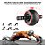 Kit Roda Abdominal Larga Gold Sports Strong II com Tapete de Apoio e uma Mesh Bag para Transporte - Imagem 2