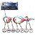 Óculos De Natação Gold Sports Little Fashion Fish High Definition 7,0 - Imagem 3