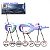 Óculos De Natação Gold Sports Little Fashion Fish High Definition 7,0 - Imagem 9