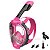Mascara Subaquática de de Mergulho Gold Sports Gold Full Face Com Snorkel - Imagem 1