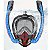 Mascara Subaquática de de Mergulho Gold Sports Full Face Maui Double Snorkel - Imagem 5